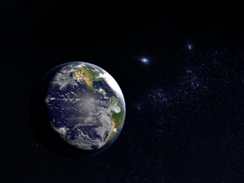 earth planet space outer space universe Transparent PNG Isolated Design Element