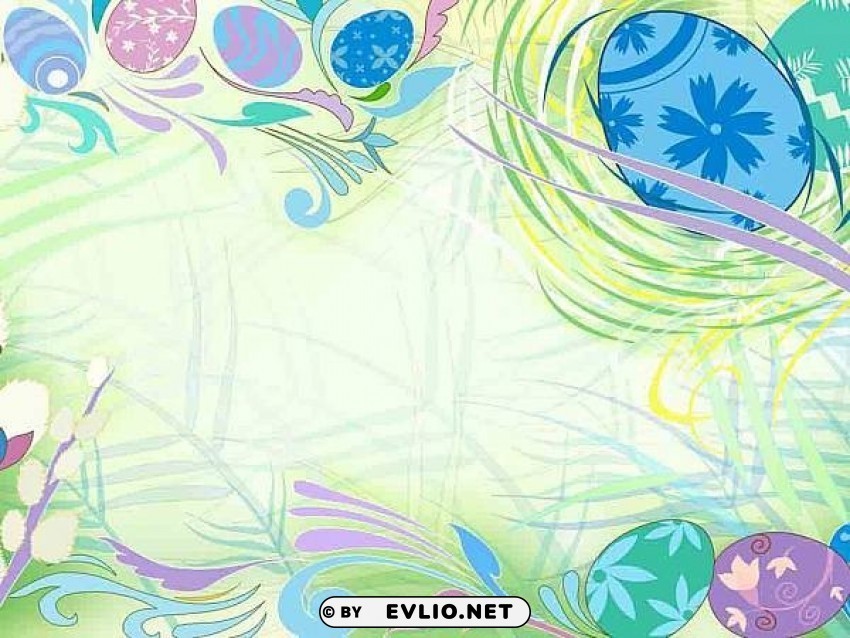 Easter- Clear Background PNG Isolated Illustration