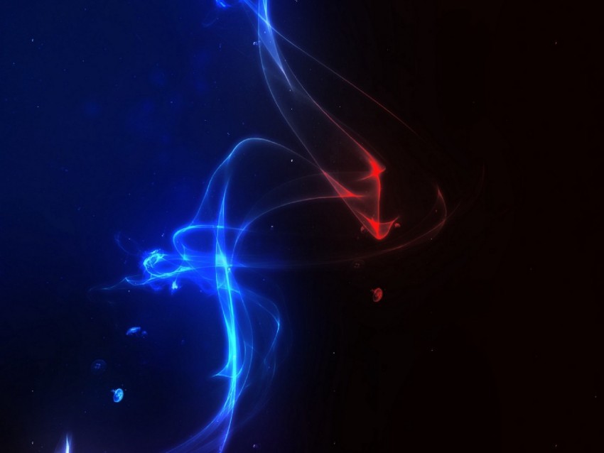 energy glow abstraction blue red PNG for free purposes