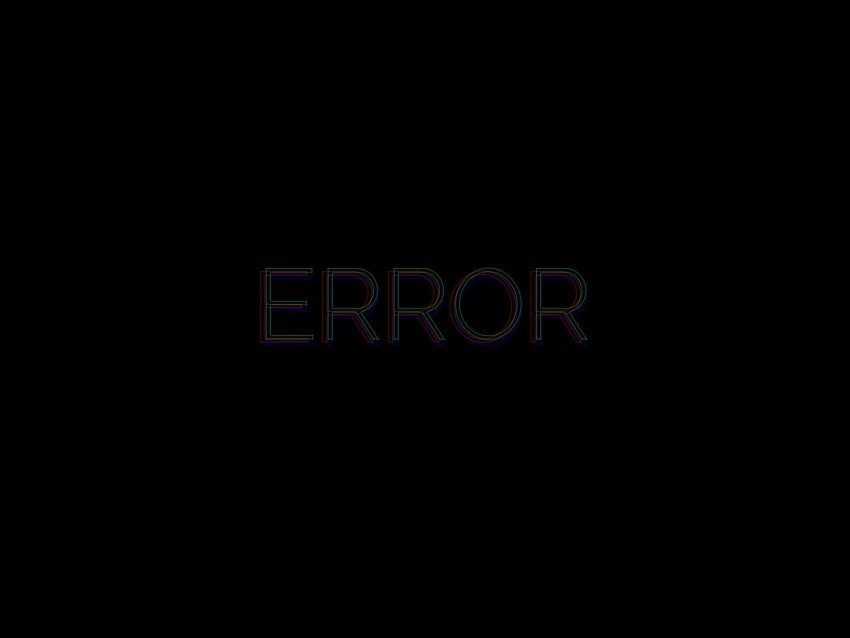 error inscription text word Transparent PNG Isolated Element