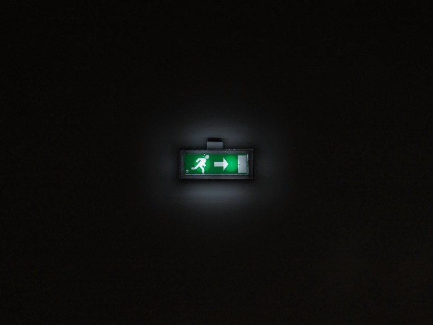 exit pointer sign backlight dark Free PNG images with transparent layers diverse compilation 4k wallpaper