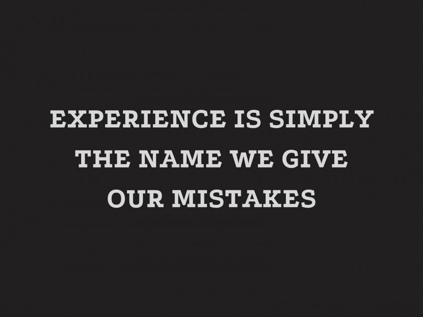 experience mistakes quote inscription saying Transparent PNG images wide assortment