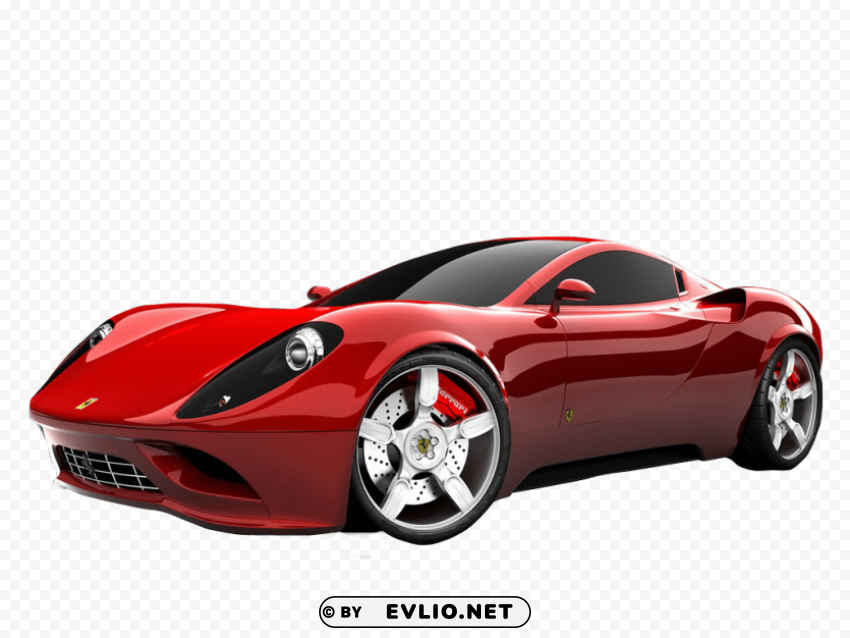 ferrari PNG Image with Isolated Artwork