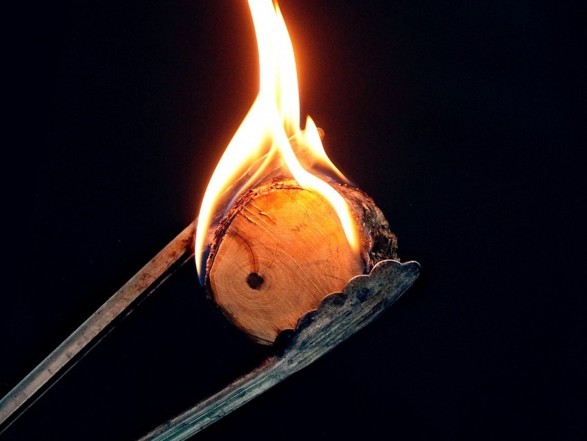 fire flame burn wood dark PNG with Isolated Object