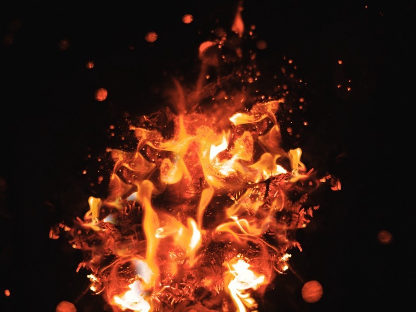 fire sparks dark glare bokeh PNG transparent stock images
