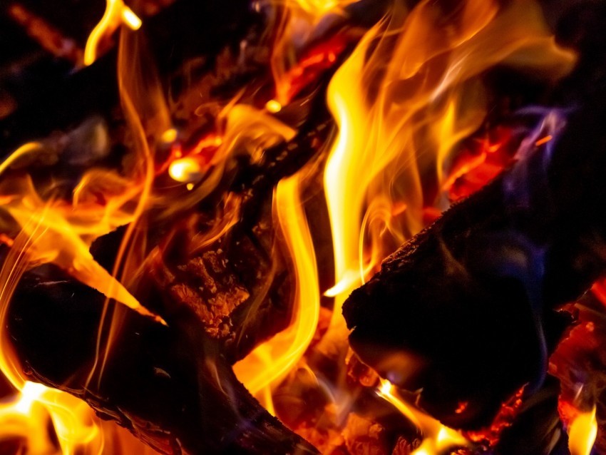 fire wood burn flame bright coal PNG graphics for presentations 4k wallpaper