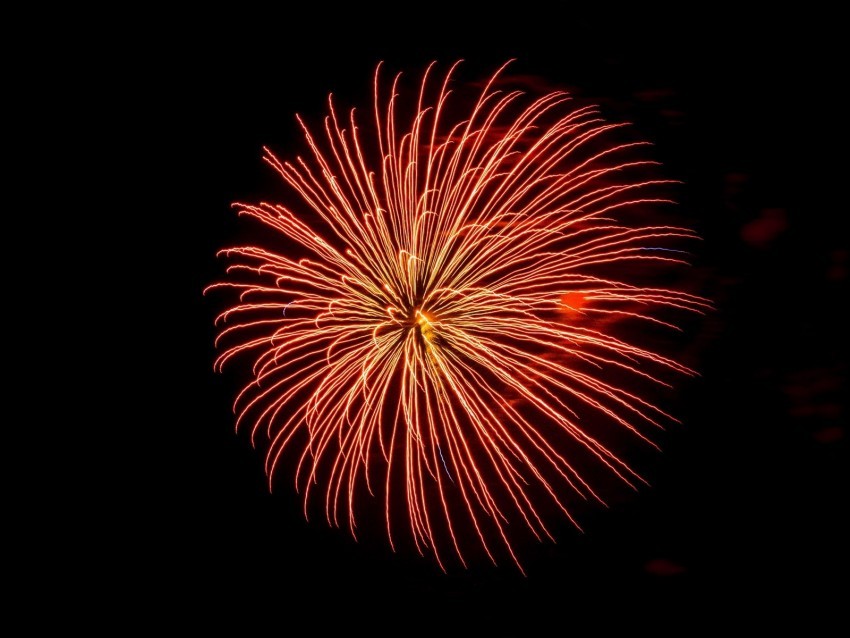 fireworks salute sky sparks dark PNG for web design