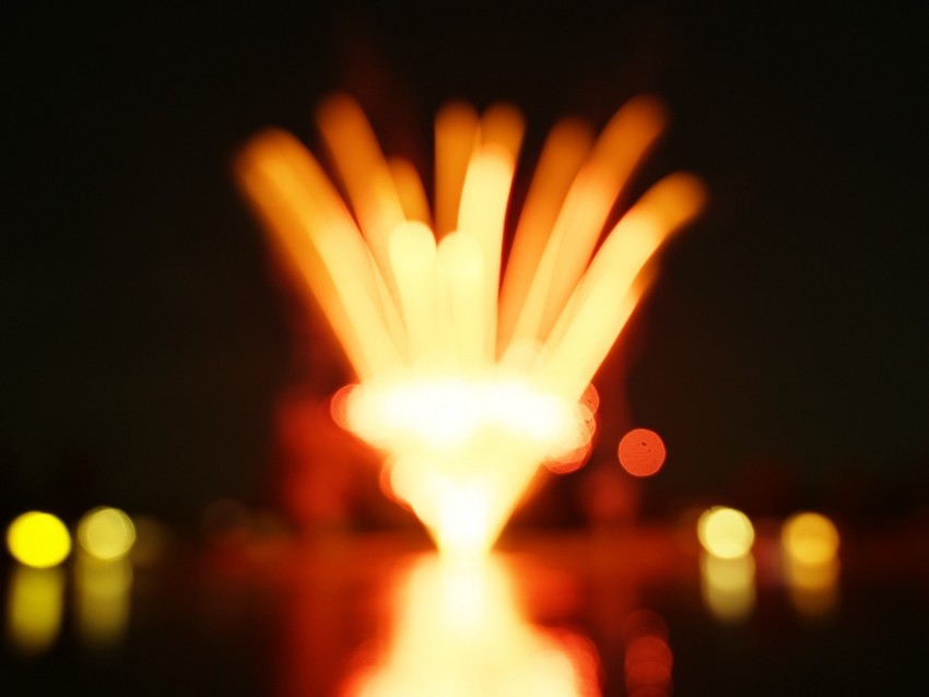 flare bokeh blur lights fireworks PNG Image with Transparent Isolated Graphic Element