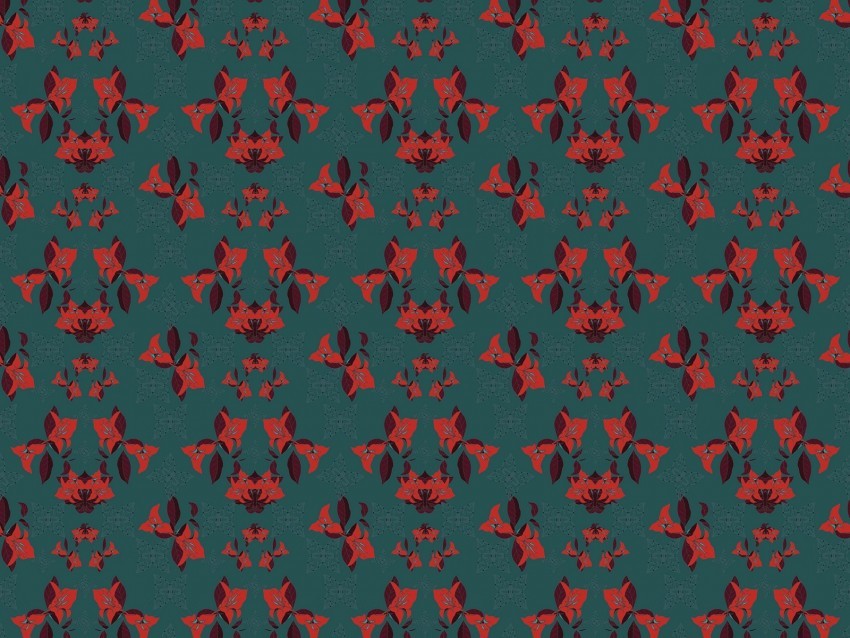 flowers patterns texture form red Isolated Artwork in HighResolution PNG 4k wallpaper