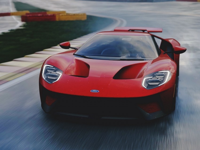 ford gt ford sports car car front view High-quality transparent PNG images comprehensive set