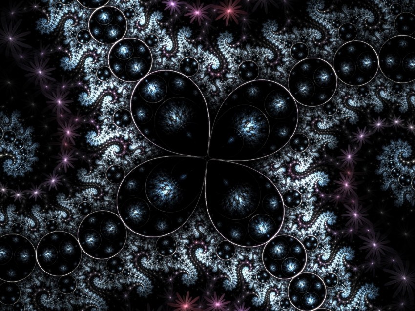 fractal form circles dark spiral PNG transparent vectors