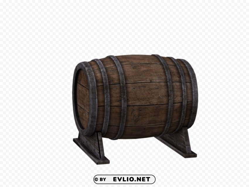 Wine Barrel with Clear Background - Image ID e40695dd Transparent PNG images for printing