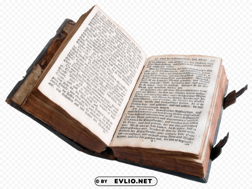Old German Bible - ID d1a3f88d Clear PNG image