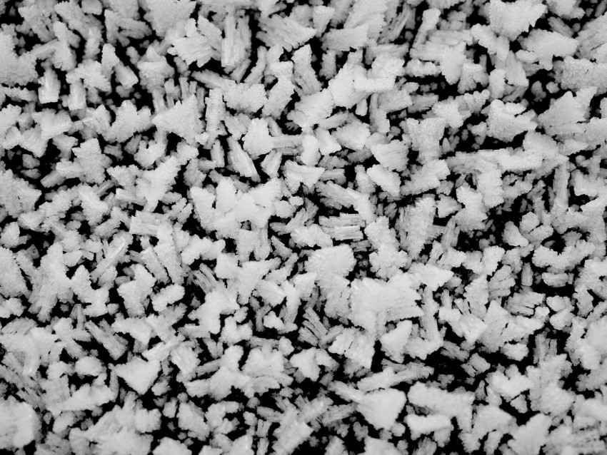 frost ice crystals winter black and white High-resolution transparent PNG images variety