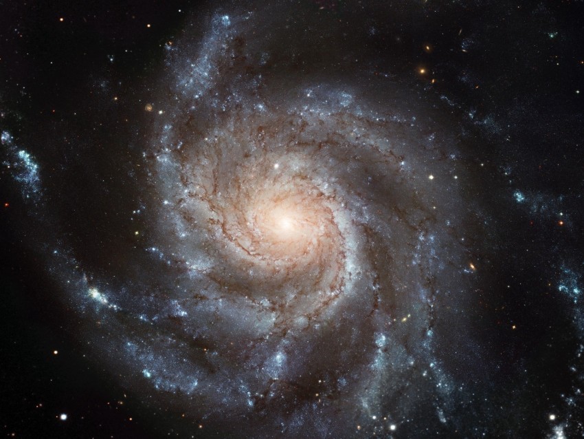 galaxy pinwheel galaxy spiral messier stars space astronomy shine Isolated Graphic on HighQuality Transparent PNG