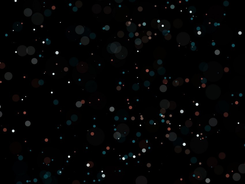 glare bokeh circles colorful dots dark PNG with transparent background free