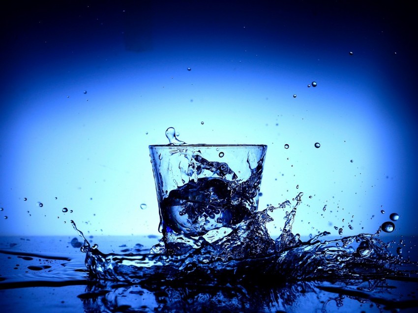 glass splashing splash liquid drops CleanCut Background Isolated PNG Graphic