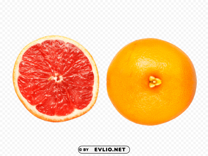 grapefruit Transparent Background PNG Isolated Design