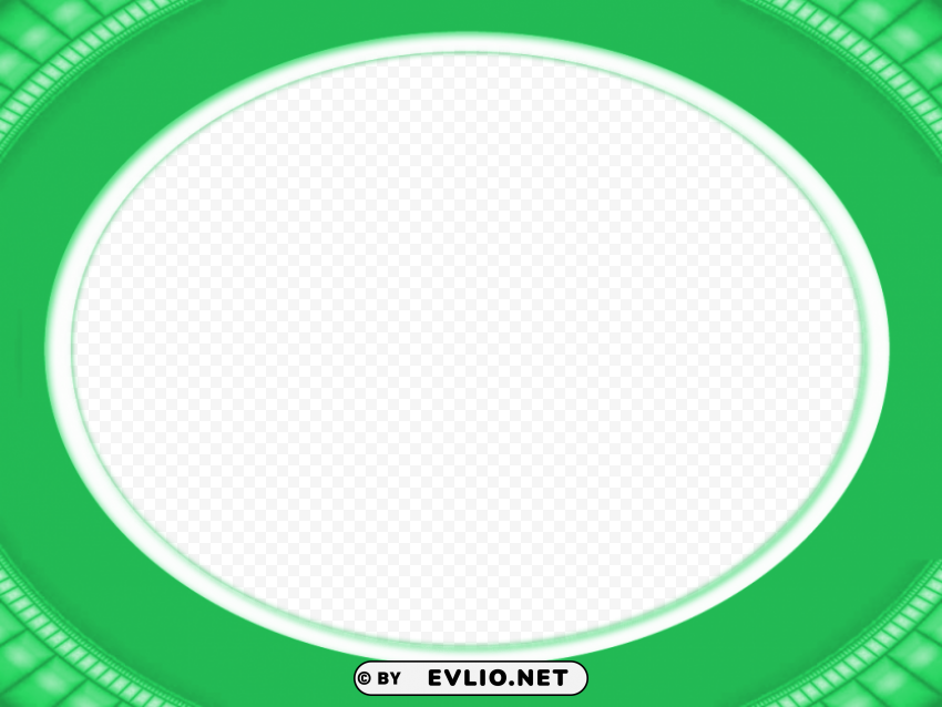 Green Border Frame PNG Images With Transparent Layer