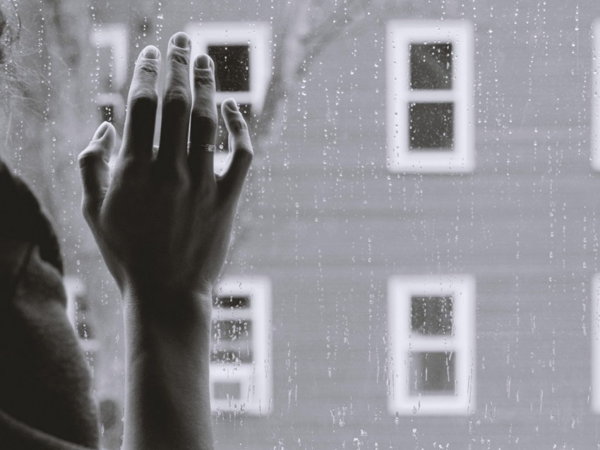 hand glass rain melancholy sadness gloom Clean Background Isolated PNG Object 4k wallpaper