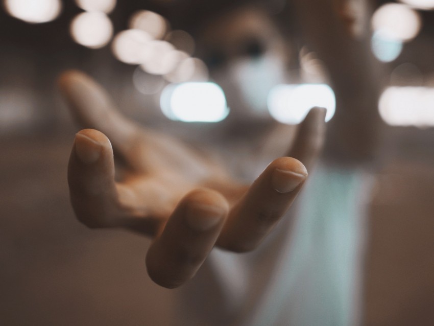 hands fingers blur glare illusion PNG Image with Transparent Isolation