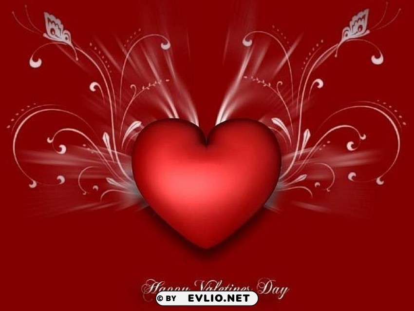 happy valentines day1 Isolated Element with Transparent PNG Background