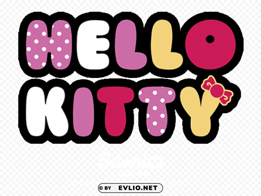 Hello Kitty Isolated Subject on Clear Background PNG clipart png photo - eb0b6598