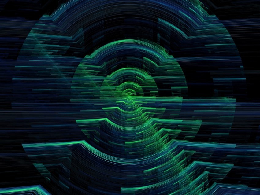 hologram circles glitch interference digital PNG Image Isolated with HighQuality Clarity