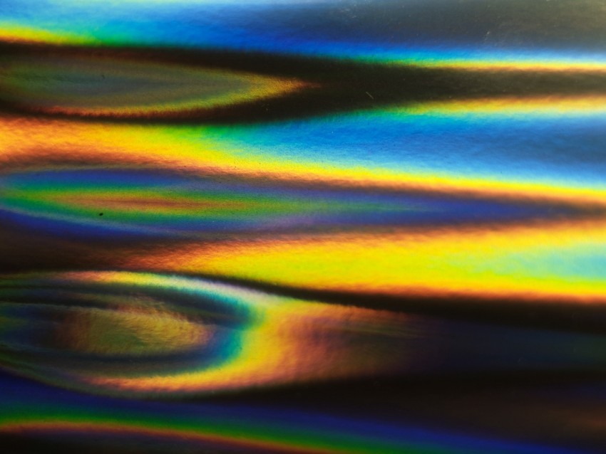 holography rainbow light lines Isolated Subject in Transparent PNG