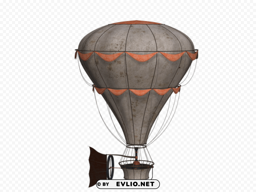 Transparent PNG image Of hot air balloon vintage Clear Background PNG Isolated Illustration - Image ID 2f7a889c