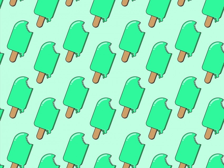 ice cream art patterns texture Transparent Background Isolation in PNG Format