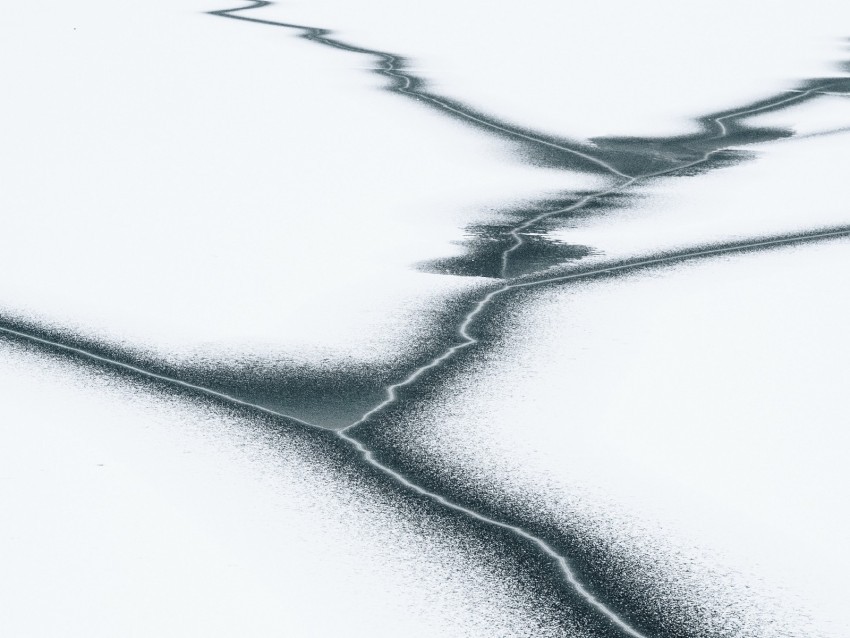 ice snow cranny minimalism Isolated Graphic on Clear Transparent PNG