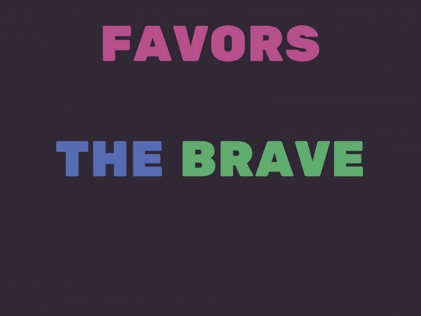 inscription motivation inspiration brave self-improvement Isolated PNG Image with Transparent Background