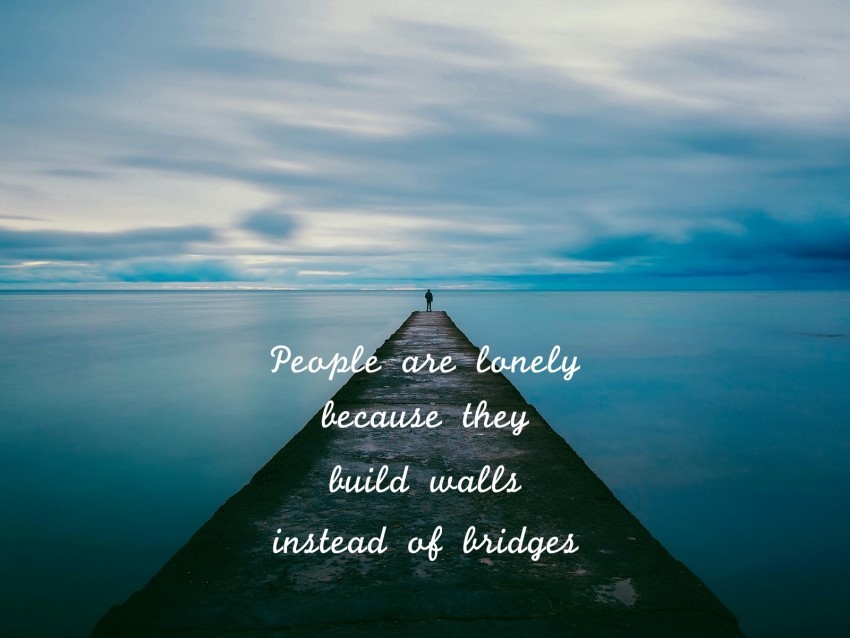 inscription pier loneliness horizon Transparent PNG image