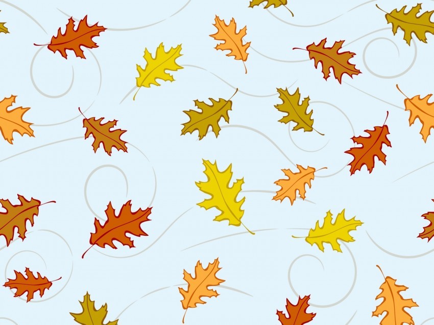 leaves autumn patterns texture fallen PNG images with transparent elements pack