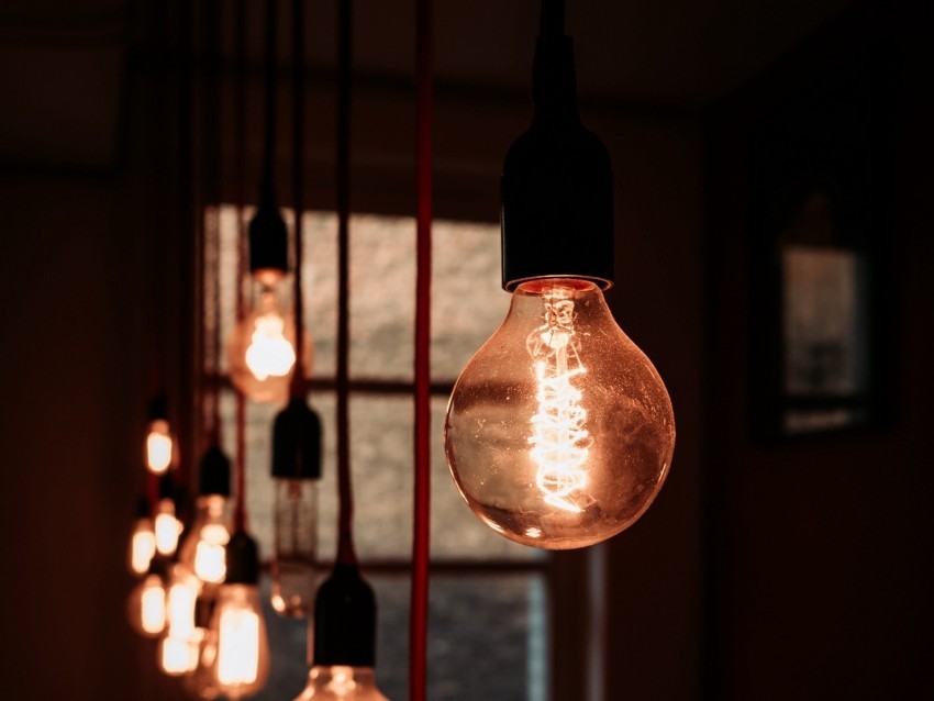 light bulbs light electricity interior loft PNG files with no royalties