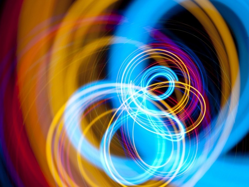 light lines colorful tangled motion long exposure Transparent PNG images for digital art