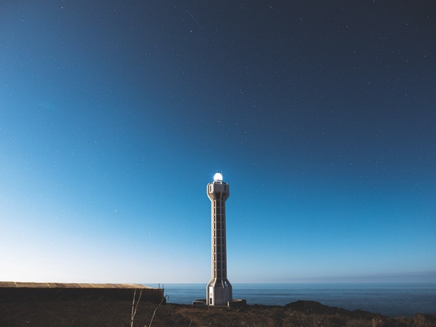 lighthouse building architecture coast night PNG images no background