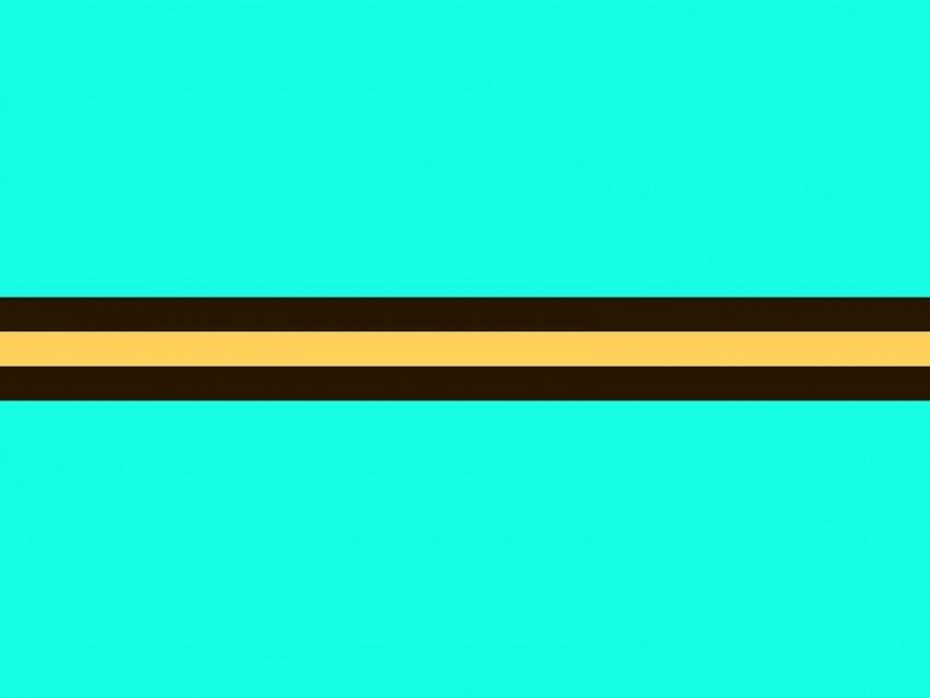 line strip minimalism turquoise black yellow Isolated Element in HighQuality PNG