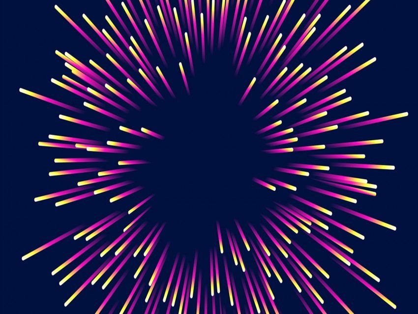 lines sparks scattering bright glowing abstraction PNG Isolated Object with Clarity