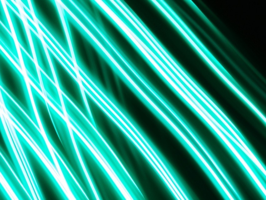 lines stripes neon green glowing PNG transparency