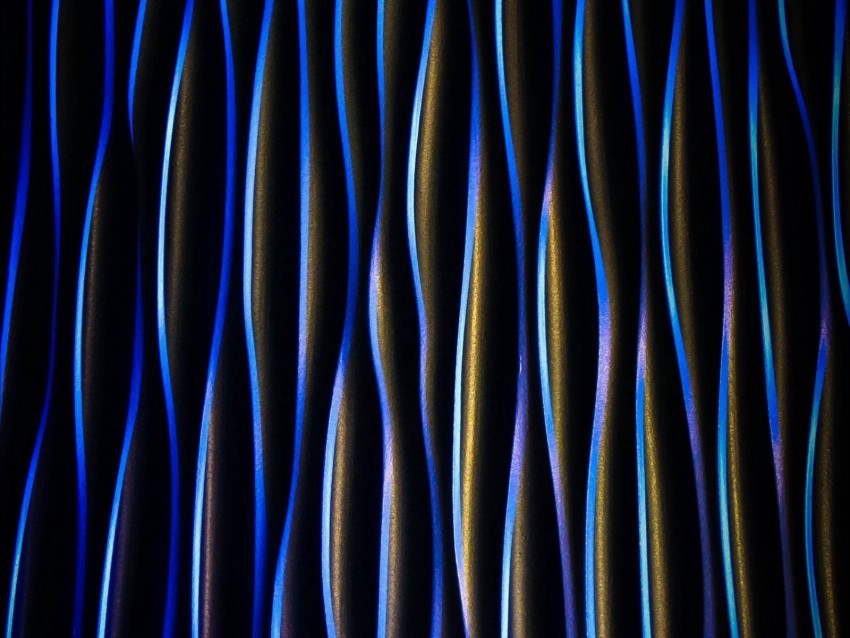 lines wavy blue black texture PNG Graphic Isolated with Clarity