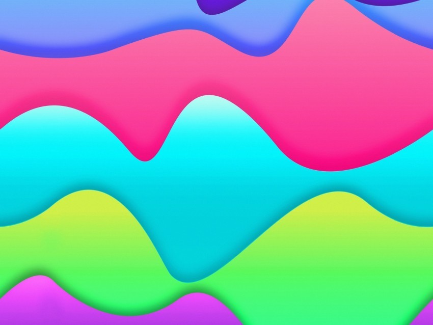 lines wavy colorful colourful bright PNG transparent images for printing