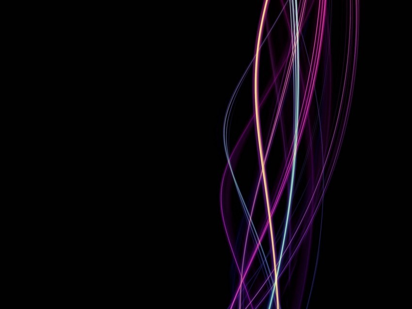lines wavy twisted multicolored PNG images with no background needed