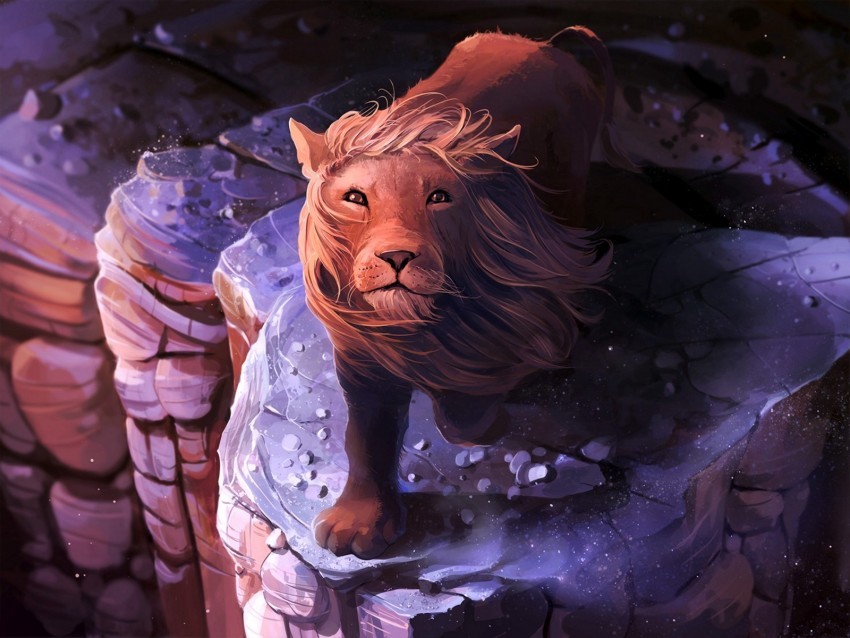 lion art mane king of beasts HighResolution Isolated PNG Image 4k wallpaper