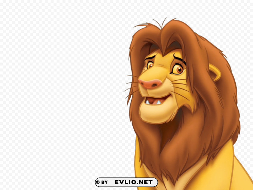 lion king HighResolution PNG Isolated Illustration