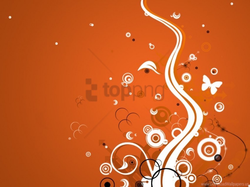 Magical Orange Wallpaper Free Transparent PNG