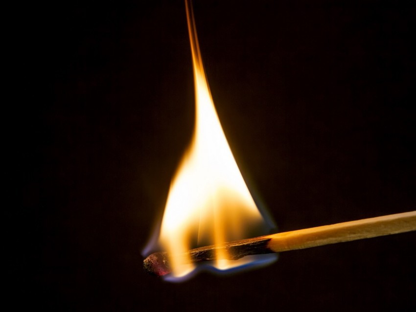 match fire burning flame dark PNG file with no watermark