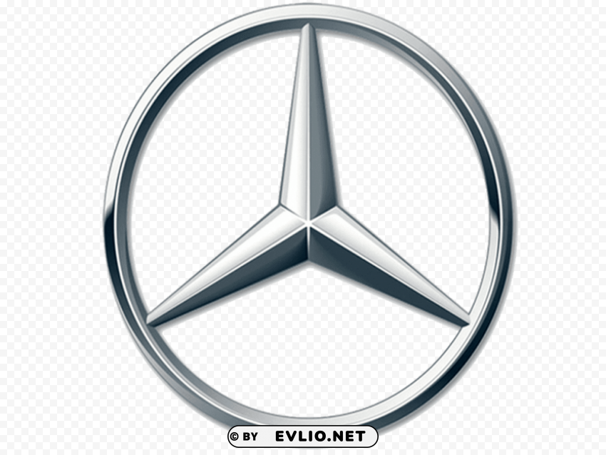 mercedes benz car logo PNG images for printing