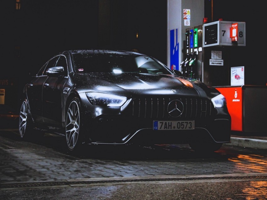 mercedes-benz mercedes refueling rain Free PNG images with transparent layers